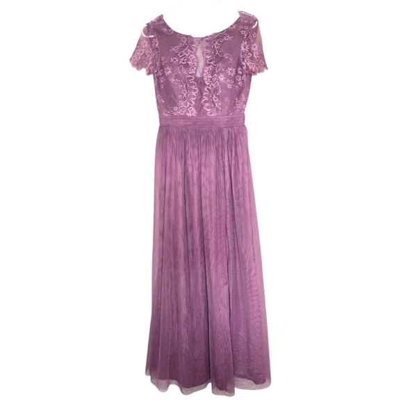 Little Mistress Heidi Lace Overlay Maxi Dress - Picture 12 of 13